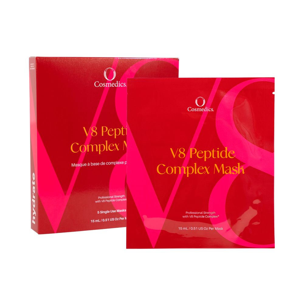 O Cosmedics V8 Peptide Sheet Mask Pack Of 5
