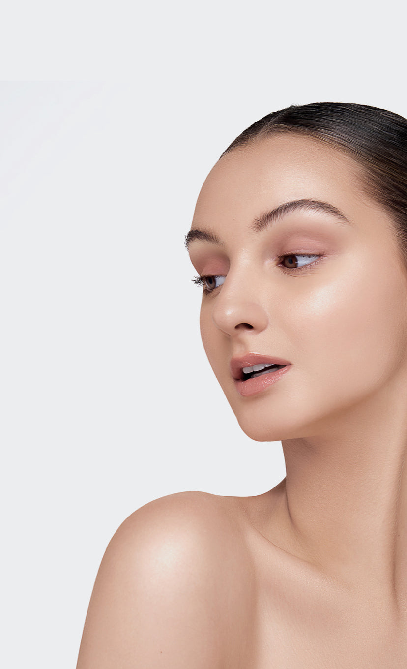 woman who has a good skincare routine