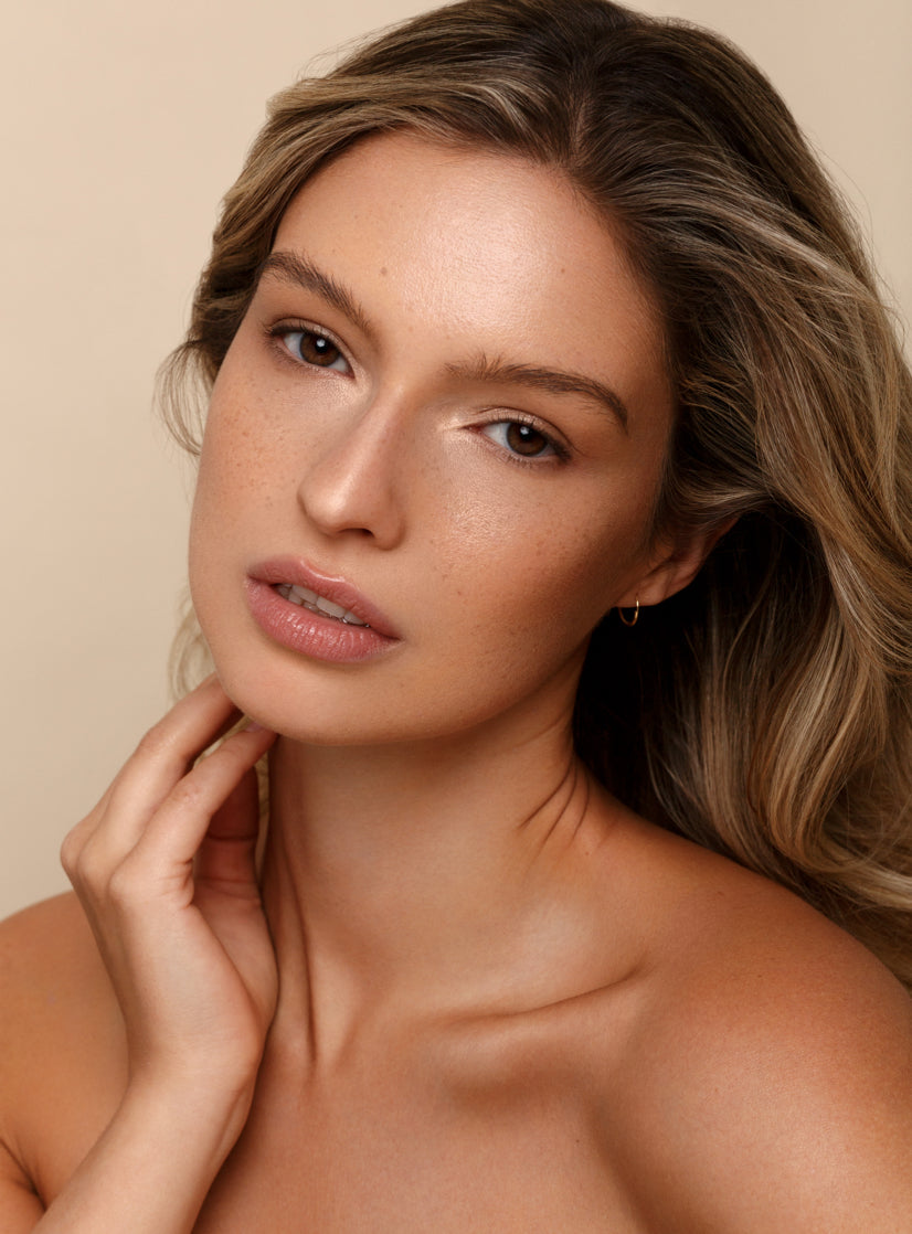 photo of woman for exfoliate products