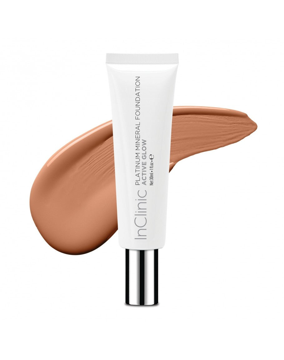 InClinic Platinum Mineral Foundation ActiveGlow Sunkissed