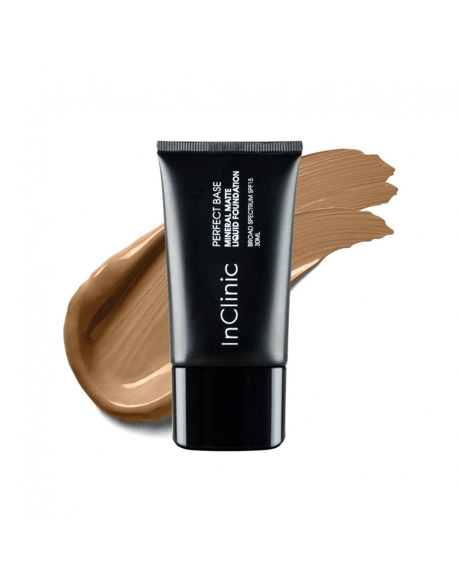 InClinic Perfect Base Mineral Liquid Foundation Golden Tan