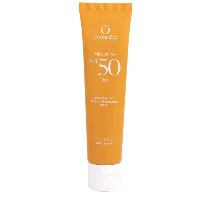 O Cosmedics Mineral Pro SPF50 Sunscreen Tinted 75g