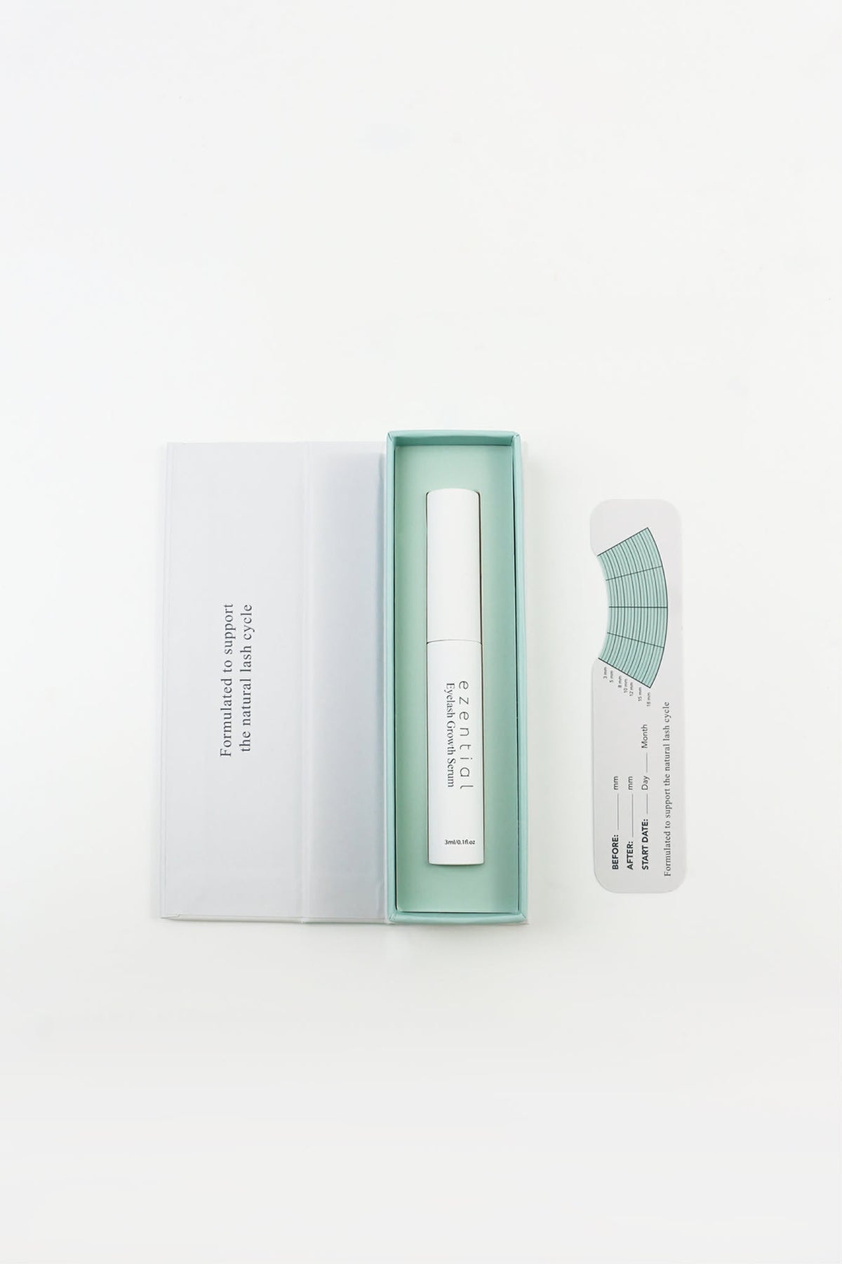 Ezential Eyelash Growth Serum open box