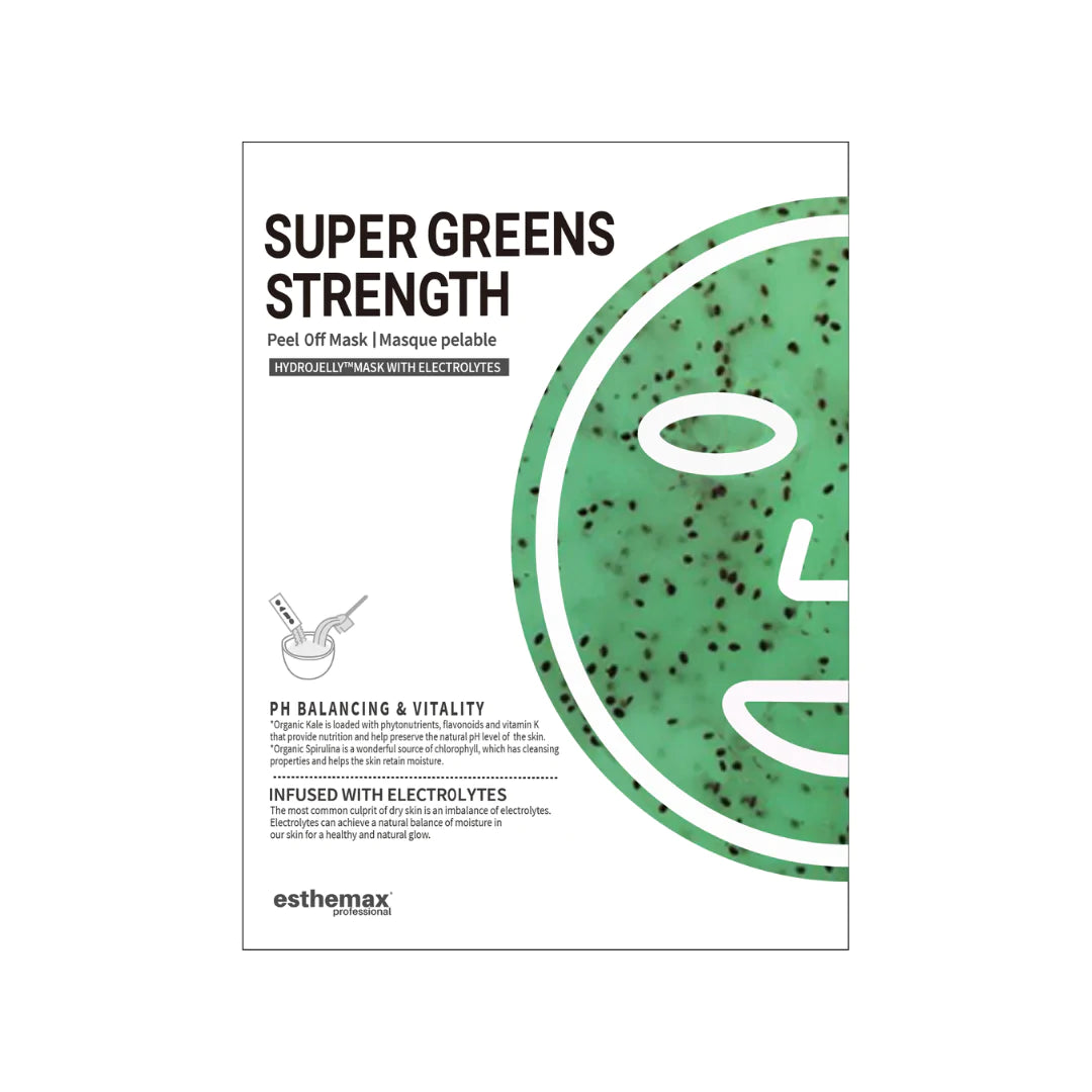 Bare skincare and beauty_BuyEsthemaxSuperGreenStrengthHydrojellyMaskPerth