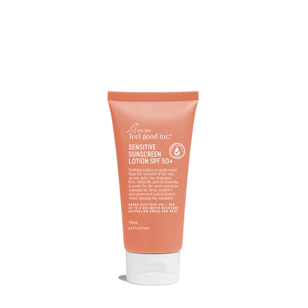 Bare skincare and beauty_BuyWeareFeelGoodInc.-SensitiveSunscreenSPF50_75mlPerth